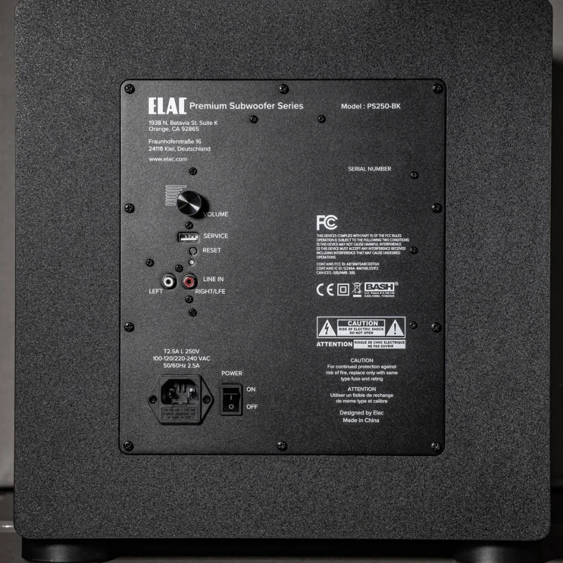 Elac-Varro-PS250-BK Subwoofer-2